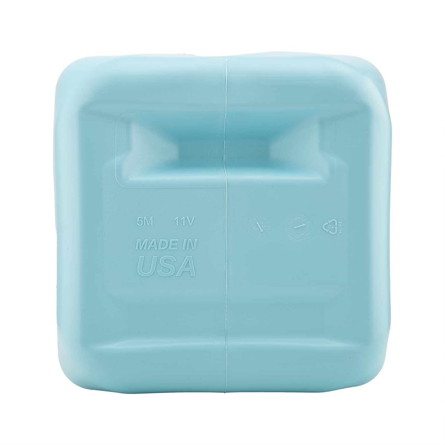 5.5 Gallon VP Racing Motorsport Racing Jug with Contoured Handle, Multipurpose Cap and Rubber Gaskets, Sky (1 Pack)