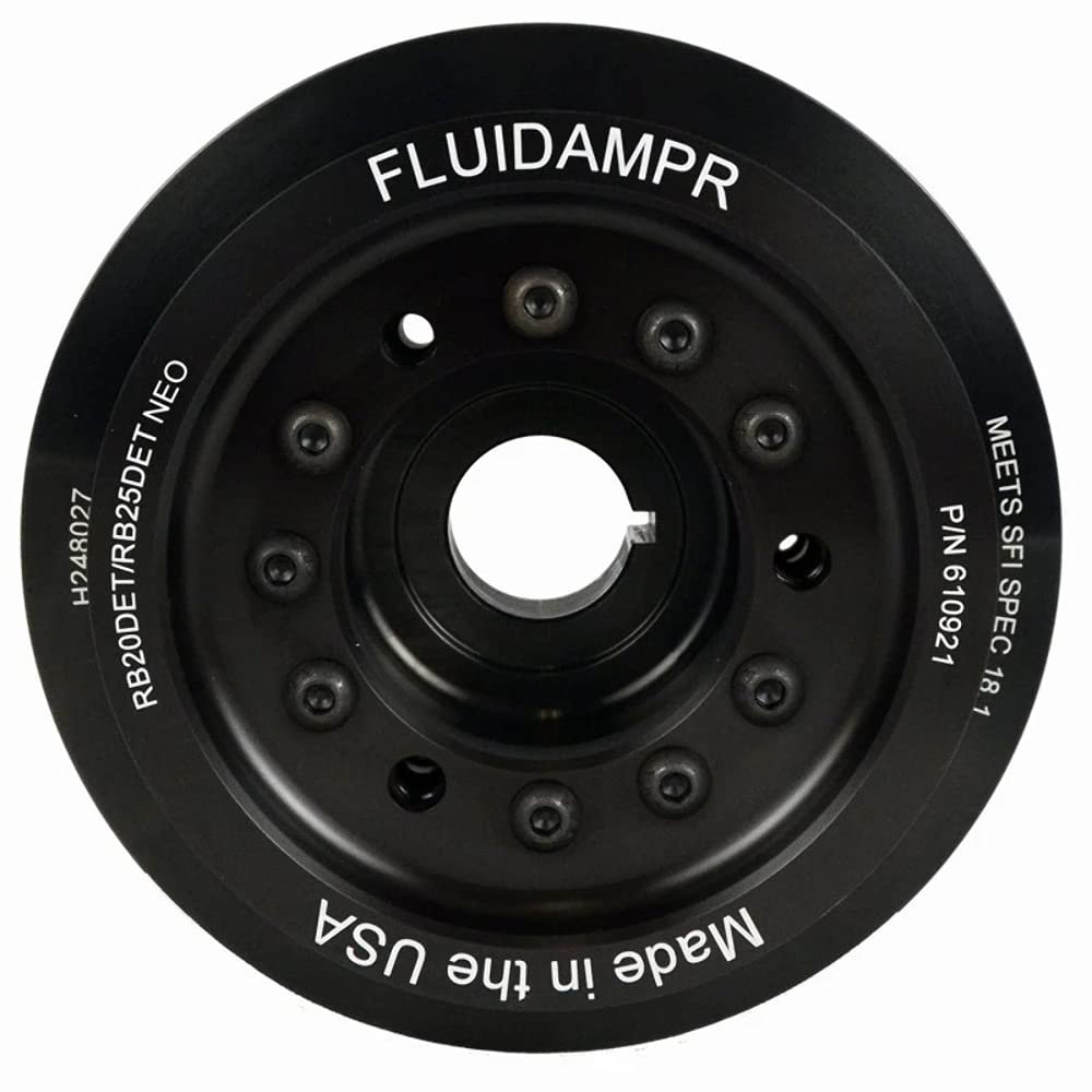 Nissan RB20DET/RB25DET NEO Phase-1 Fluidampr BNR32 GT-R Steel Internally Balanced Damper (610921)