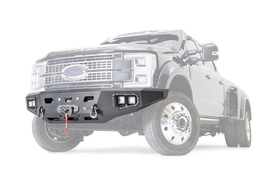Ascent HD WARN 107181 Front Bumper, Fits: Ford SD F450 & F550 (2017-2021)