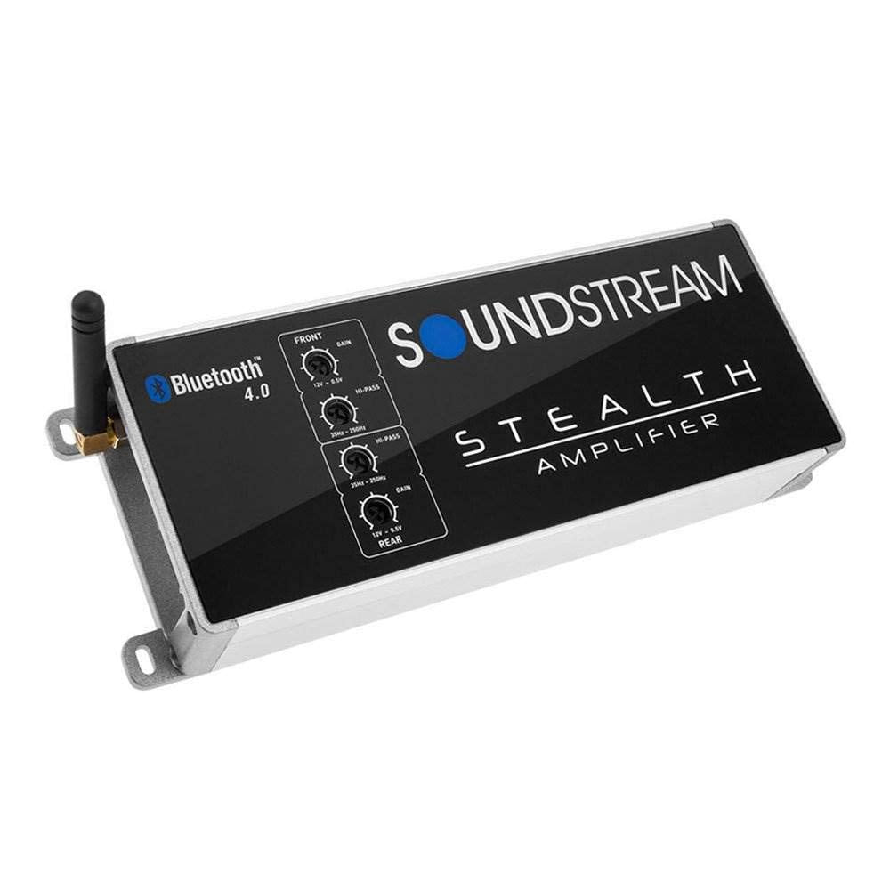 Soundstream ST4.10000DB ST4.1000DB Stealth Series 1000W Class D 4-Channel Amplifier