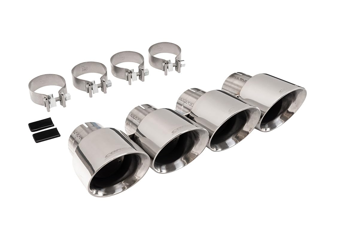 Corsa - Quad 4.5in Polished Pro-Series Tip Kit 2014-2019 Chevrolet Corvette (For Corsa - Exhaust Only) (14778)