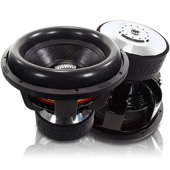 15" Sundown Audio X v.3 Subwoofer – Dual 2 Ohm, 2500W RMS/5000W Peak, 3" VC, 30mm Xmax, Mega-Roll v.2 Surround, Triple Stack Motor, Deep Bass SPL Sub for Ported Enclosures
