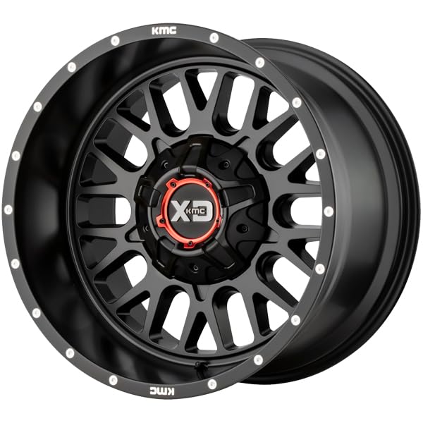 20x9 XD842 SNARE, Bolt Pattern: 8x6.5/, Offset: 18, SATIN BLACK, set of 1