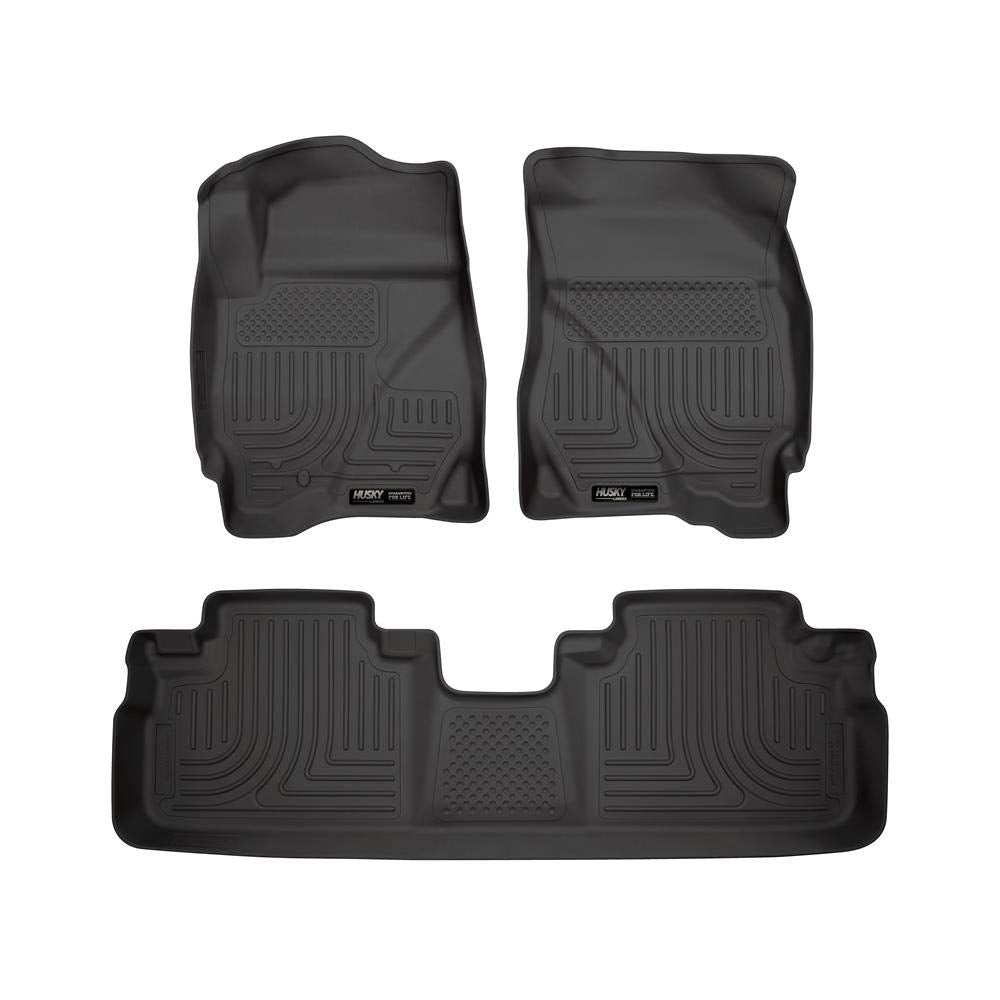 Husky Liners WeatherBeater 98351 Combination Front and Back Seat Floor Liners for 2009-2012 Ford Escape