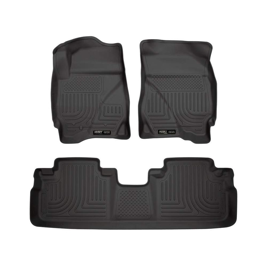 Husky Liners WeatherBeater 98351 Combination Front and Back Seat Floor Liners for 2009-2012 Ford Escape