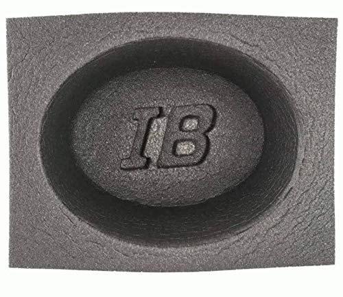 InstallBay 6X8 Inch Oval Acoustic Speaker Baffles - Pair (IBBAF68)