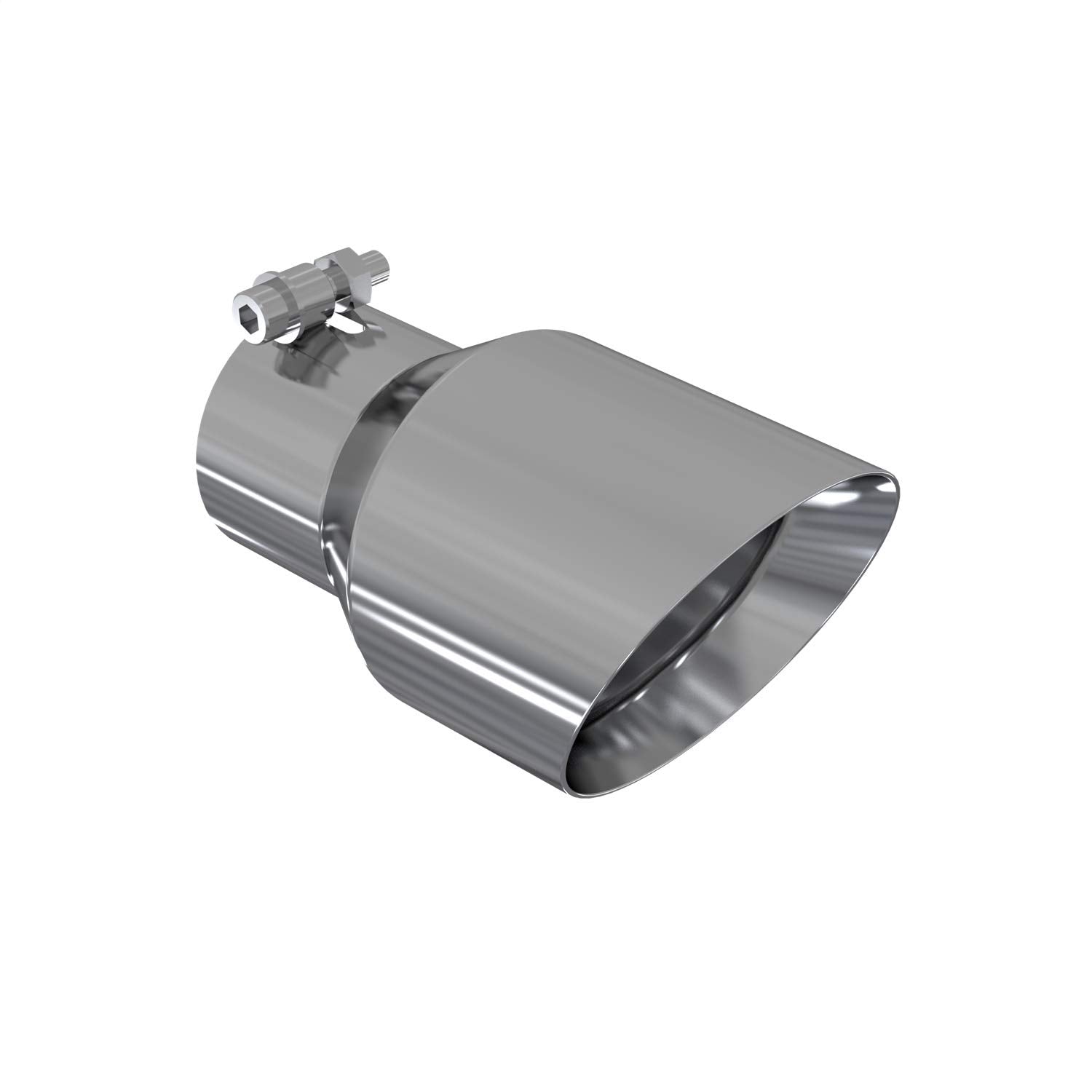 T304 MBRP Dual Wall Angled Tip (4-1/2" O.D., 3" Inlet, 8" Length)