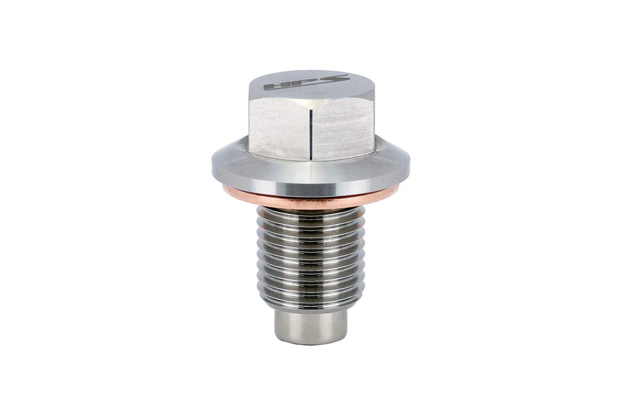 HPS Performance Automotive Stainless Steel Magnetic Oil Drain Plug Bolt MDP-M16x150