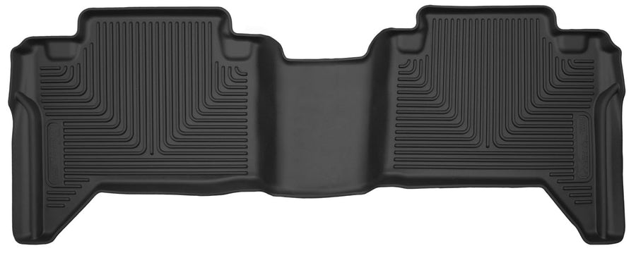 Husky Liners X-act Contour Floor Mats | 2nd Row, 1-pc Black Fits 2005-2023 Toyota Tacoma, Double Cab - 53801