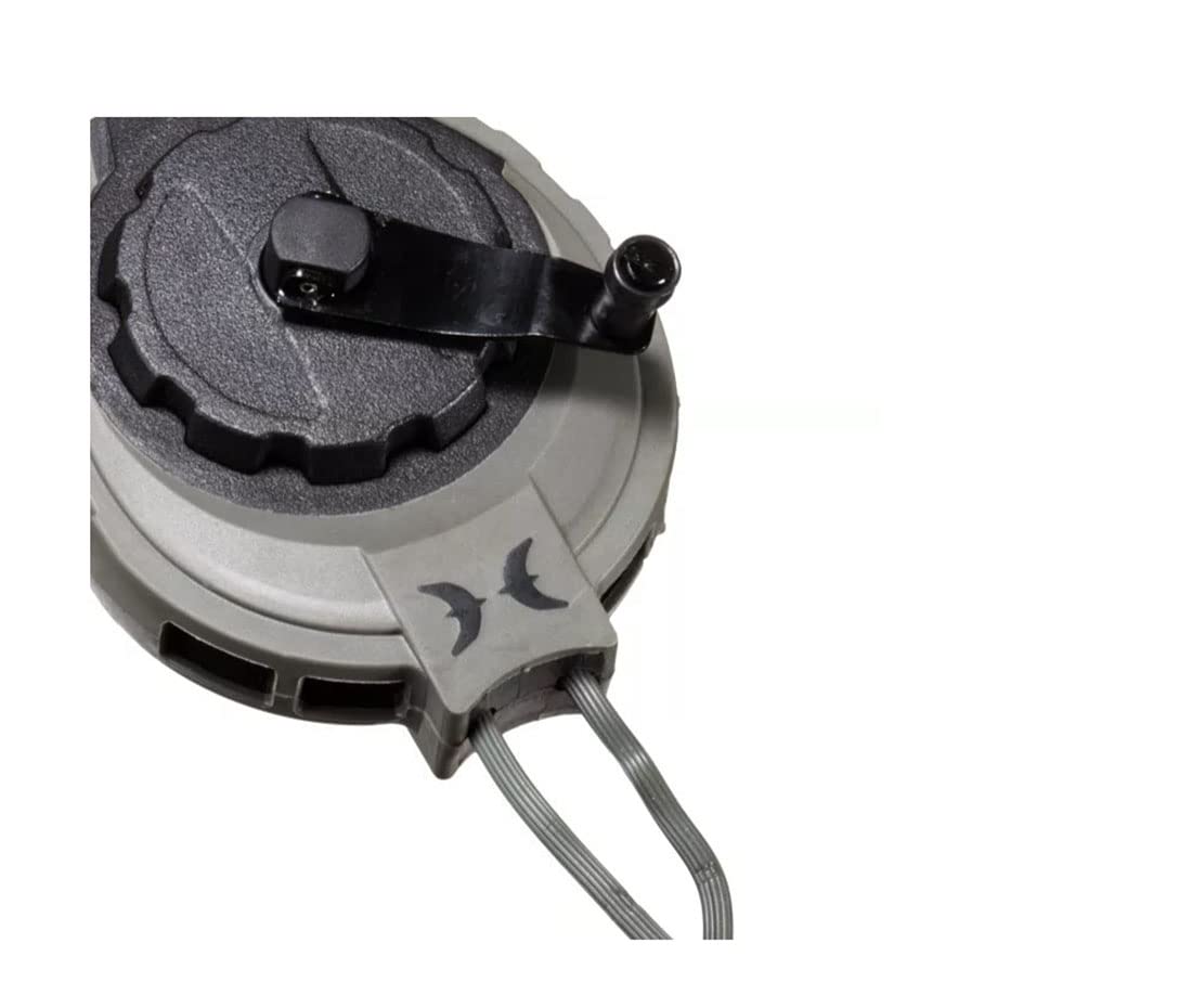 Hawk Tangle-Free Compact Slim-Line Design Speed Retract Hoist Reel for Tree Stand-Based Hunters - One Size