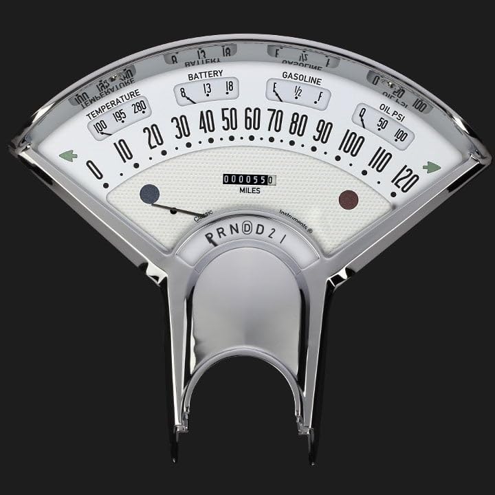 Classic Instruments Bel Era III BET06W Gear W/Od & Sn46Z White