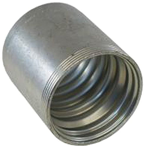 Gates GlobalSpiral Couplings 10GS1F-4, GS Ferrule for 4-Spiral Hose, Zinc Plated Carbon Steel, 1.88", 5/8" ID (Pack of 5)