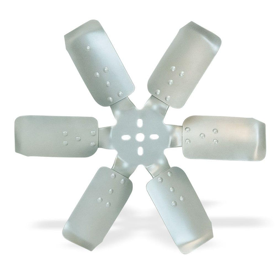 18” Steel Blade Race Fan, Belt Driven Silver