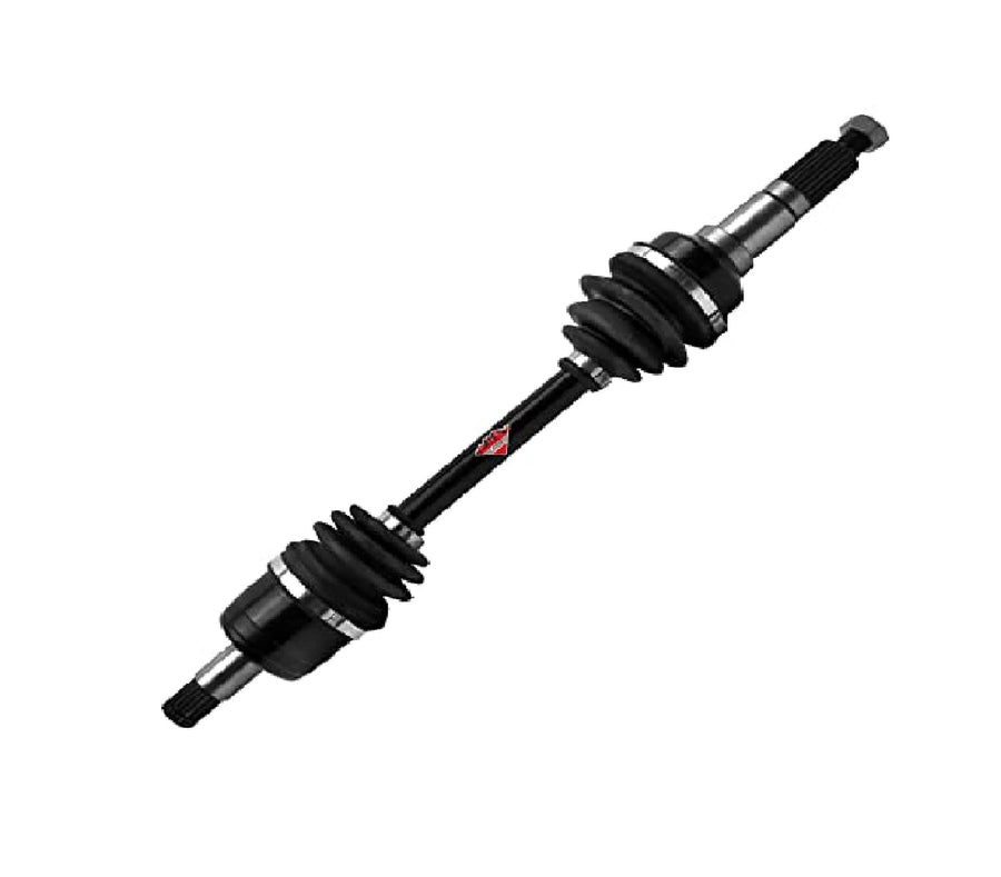 Front Left/Right Rugged Performance Axle for (2002-06) Yamaha Big Bear 400, Stainless-Steel Clamps Coated for High Protection & Machined Heat Treated Long Life OEM: 5FU-F510F-00-00, 5GH-2510J-00-00