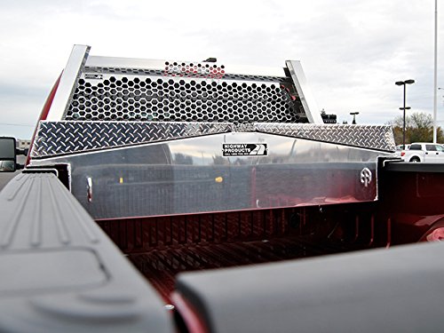 Dual Lid Gull Wing Crossover Tool Box with Bright Highway Products 3430-002