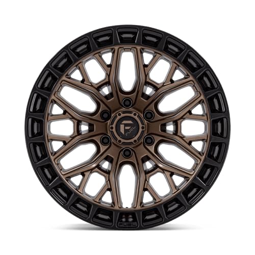 FUEL OFF-ROAD 22X9.5 FC869 SIGMA, 6X5.5, 5.96, 18mm MATTE BRONZE W/MATTE BLACK LIP - FC869ZB22956818