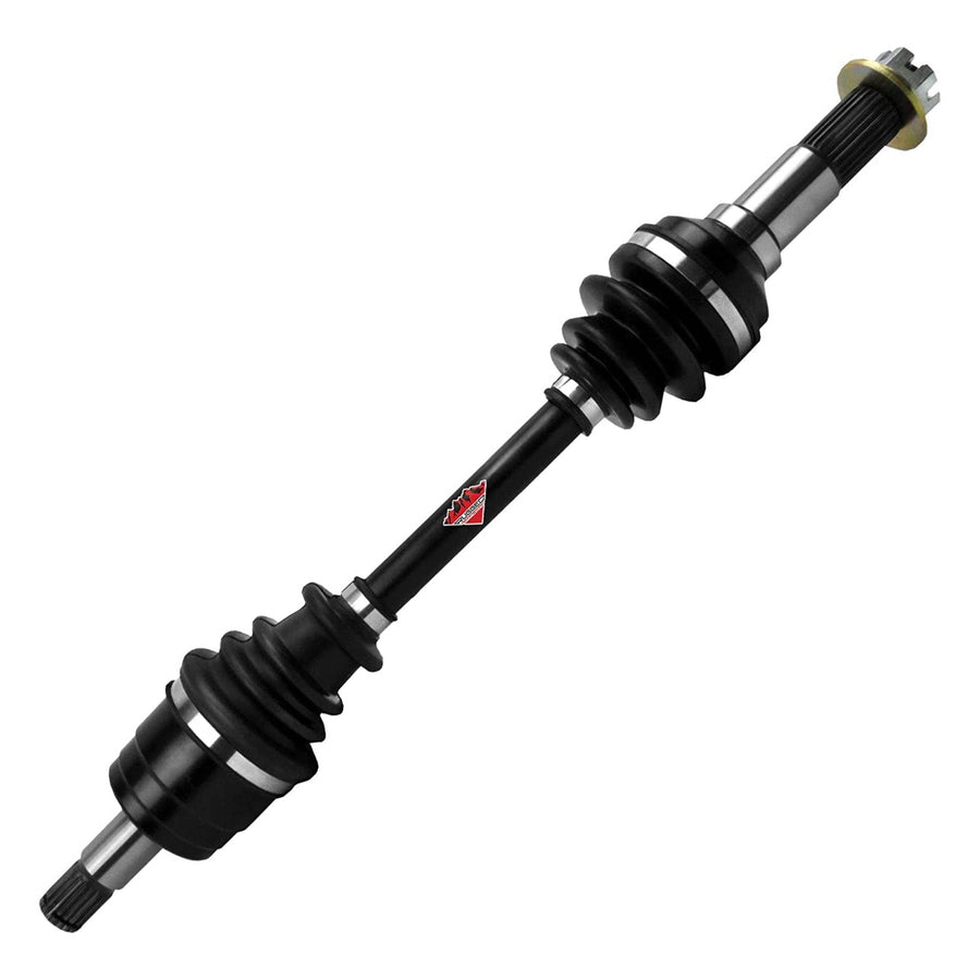 Front Left/Right Rugged Performance Axle for Yamaha Grizzly 400 4x4 Auto, Front Right Grizzly 450/Kodiak 450 4x4 (See Fitments in Description) OEM: 5ND-F510F-00-00, 5KM-2510J-10-00