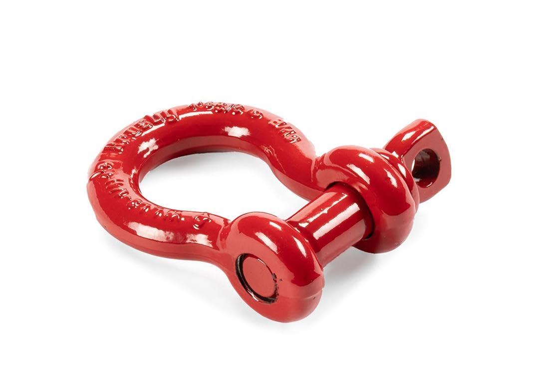 5/8" Factor 55 Steel Crosby Shackle for ATV/UTV Powersports - Red