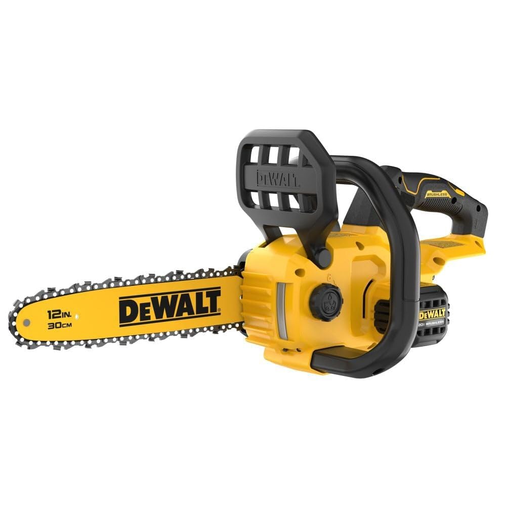 20V MAX DEWALT 12 in. Cordless Chainsaw, Bare Tool Only (DCCS621B)