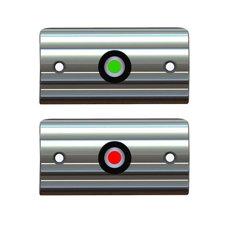 Rub Rail Mounted Taco Navigation Lights for Boats Up to 30' - Port & Starboard Included