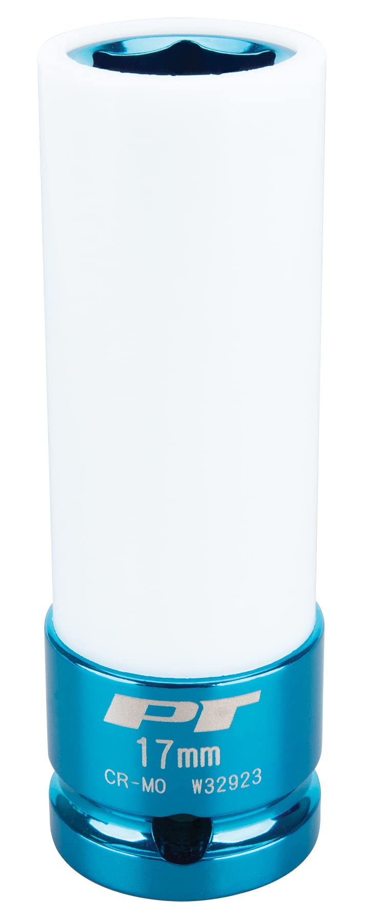 Performance Tool 1/2-Inch Impact Drive W32923 17mm Thin Wall Socket, Blue