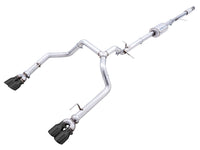 4th Gen GM 1500 AWE Tuning 5.3L 0FG Catback Split Rear Exit (w/Bumper Cutouts) - Quad Diamond Tips - 3015-43202