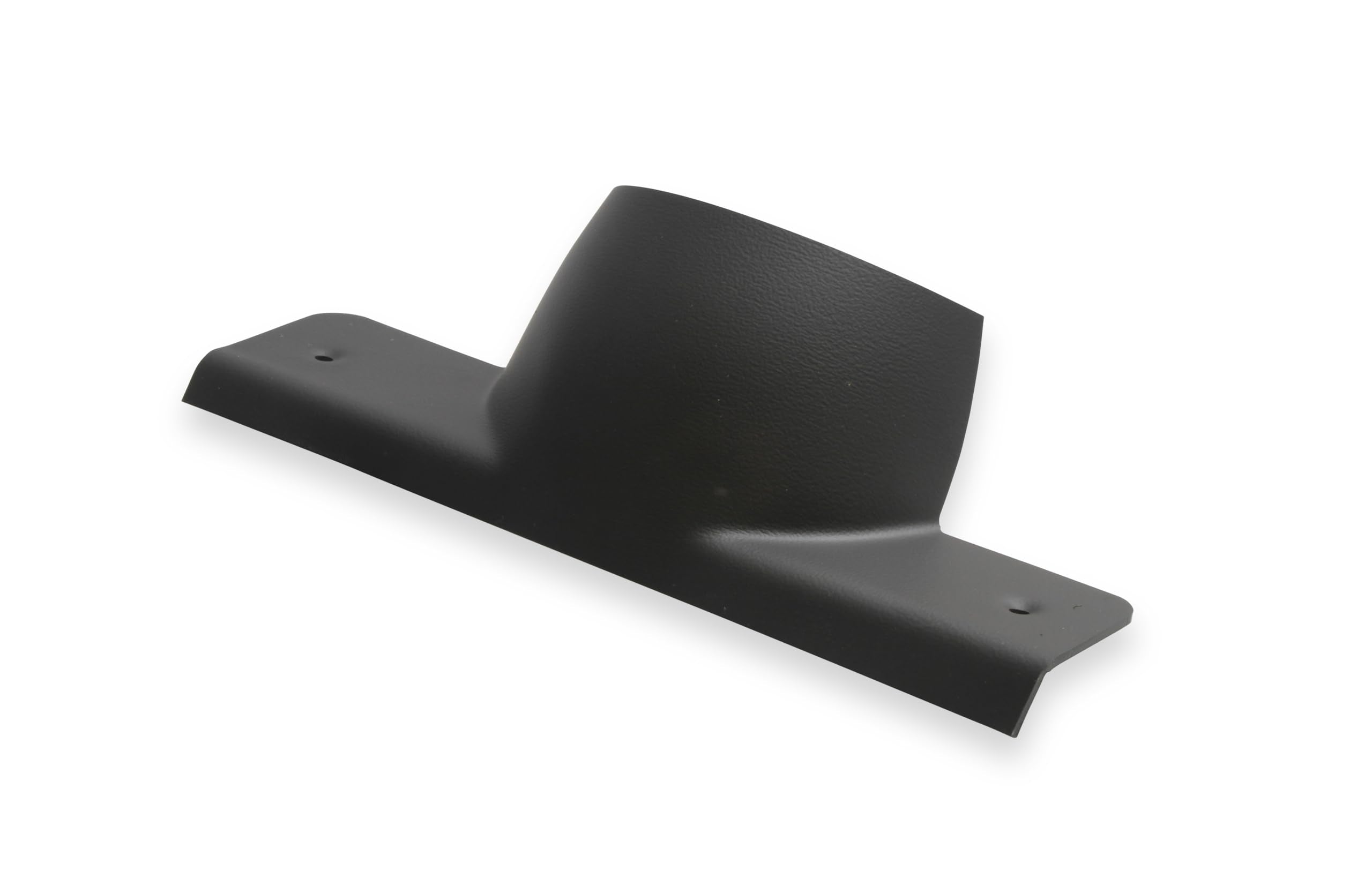 Dash Bezel Holley EFI 553-398 without A/C Vent Openings - Black