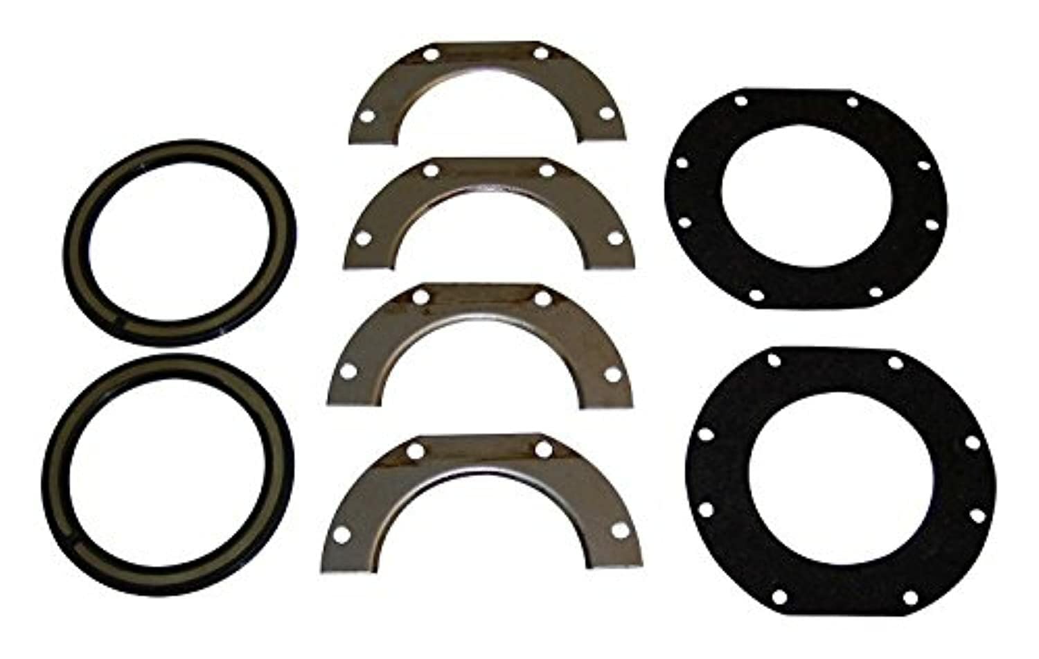Steering Seal Kit Crown Automotive J0908226, Black, Silver