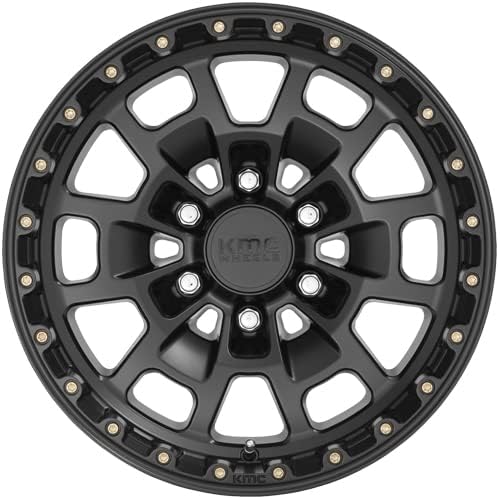 KMC Wheels Summit KM718 16X8 6X120 S-BLK 00MM