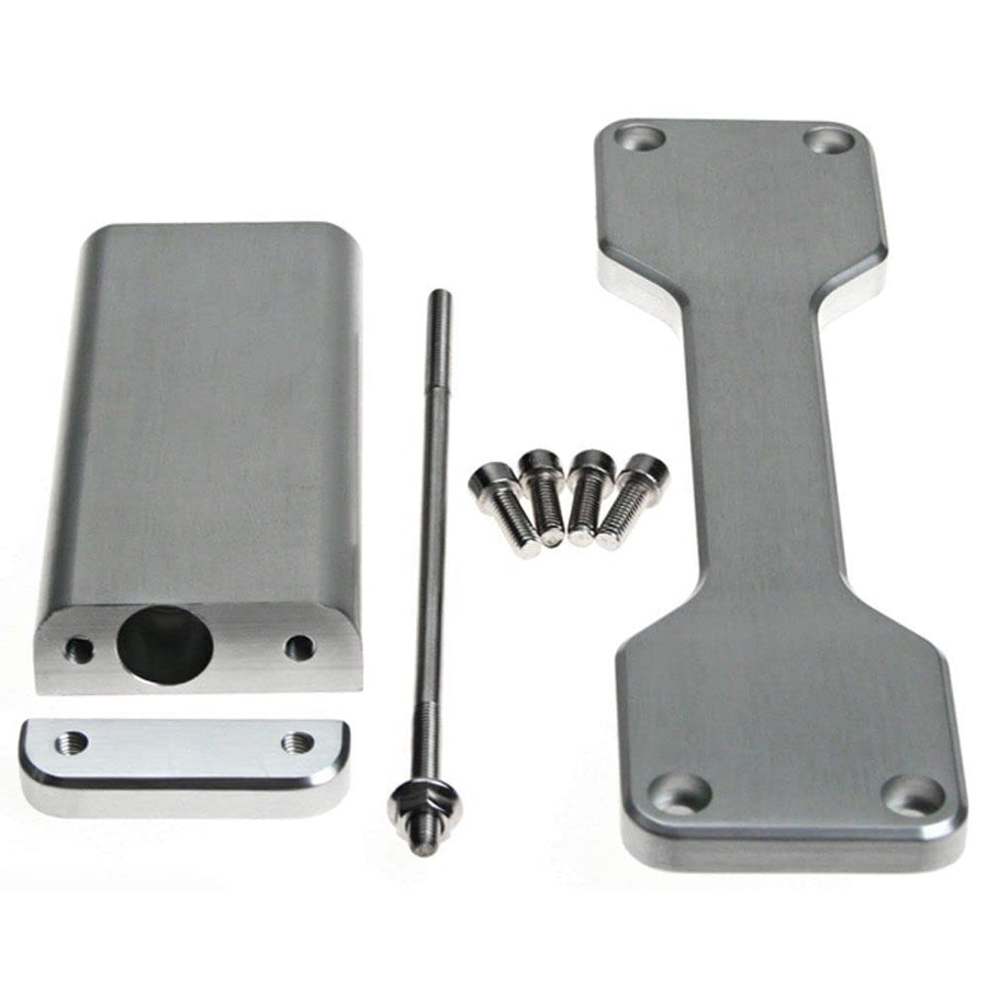 5R3Z-10718-BL Drake Muscle Cars Billet Aluminum Battery Hold Down