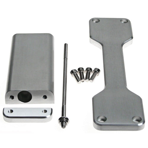 5R3Z-10718-BL Drake Muscle Cars Billet Aluminum Battery Hold Down