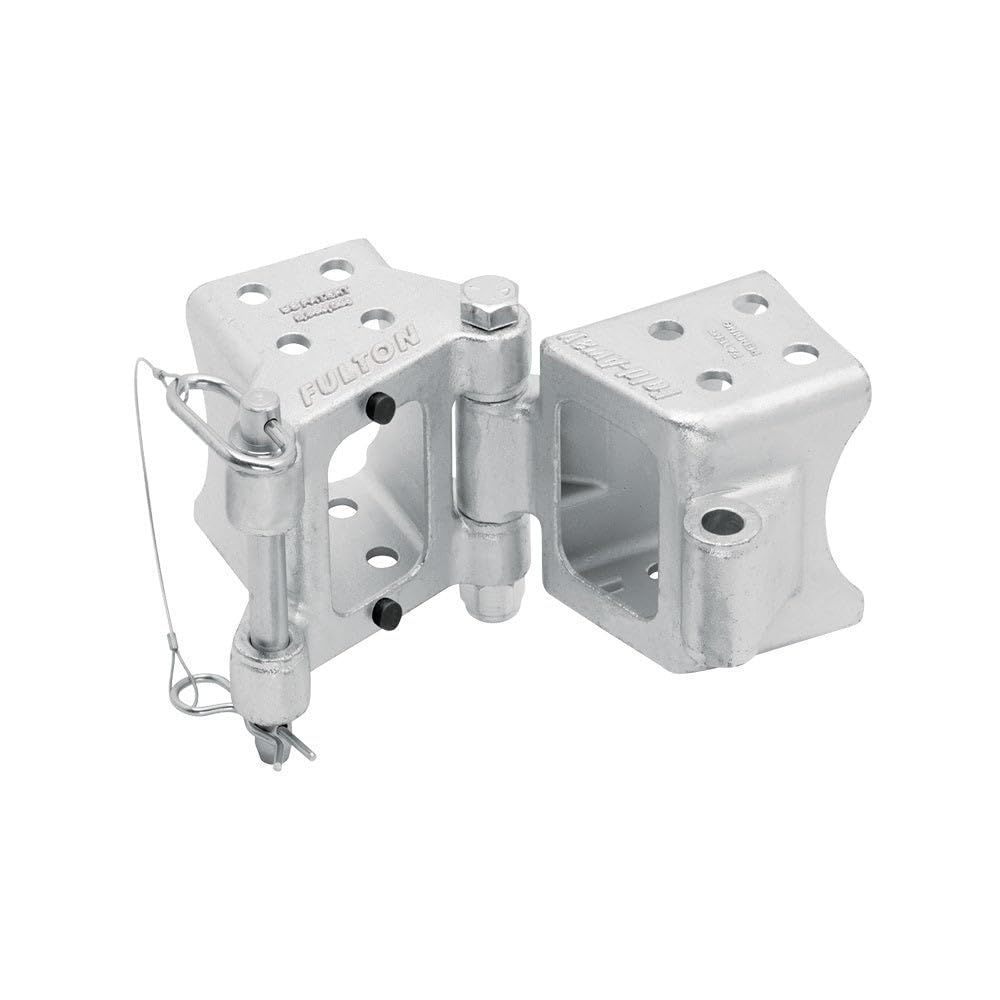 HDPB350101 Fulton - Fold-Away Bolt-On Hinge Kit, Zinc Finish, Rating 9,000 lbs.