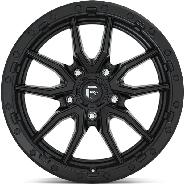 D679 REBEL FUEL OFF-ROAD 17X9, 5X5.0, 5.04, 1mm MATTE BLACK - D67917907550