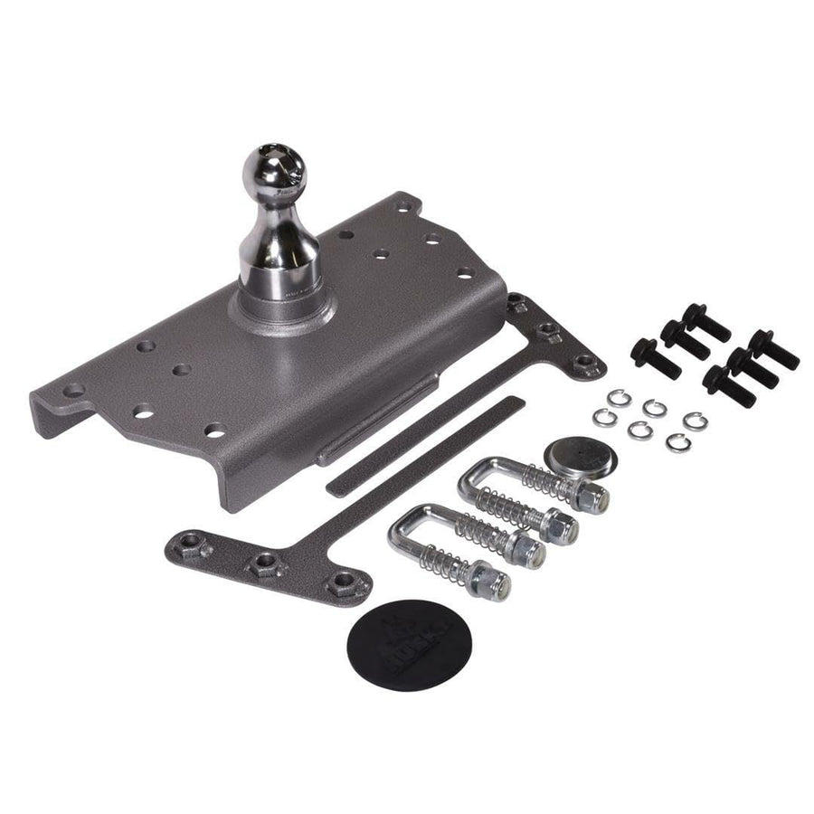 Gooseneck Trailer Hitch Husky Towing 33205 Fits Ram 2500 and 3500 2019-2024 Gross Weight Capacity 35000 Pound 8750 Pound Tongue Weight Under Bed, 2-5/16 Inch Removable Ball