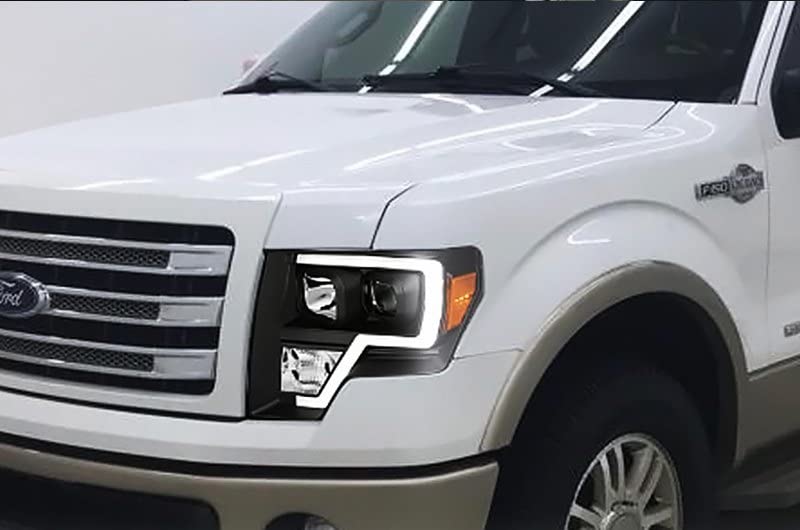 111443 ANZO USA Projector Headlamps Fits Ford F-150