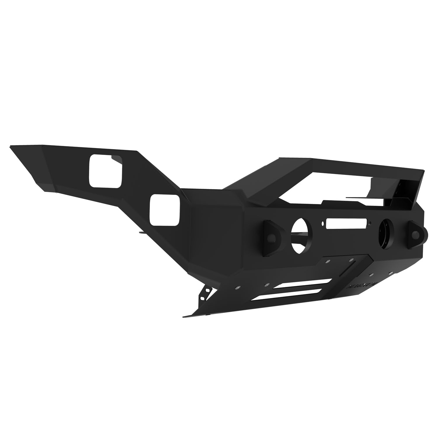 Front Magnum Winch Bumper RT Style Guard Black Compatible with 2018-2025 Wrangler JL/JLU and Gladiator