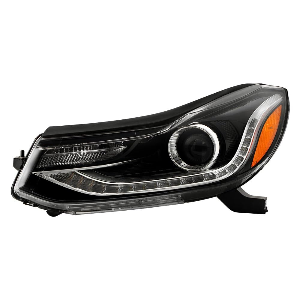 Chevy Trax 17-20 Spyder (POE) Driver Side w/LED DRL Crystal Projector Headlight - Low Beam-HB3(Not Included) ; High Beam-HB3(Not Included) ; Signal-WY2W(Included) - OE Left