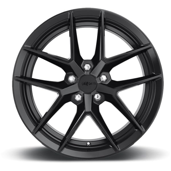 R134 18X8.5 Rotiform 5X4.5 MT-BLK 45MM - R134188565+45