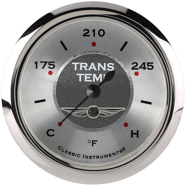 AW327SRC Classic Instruments All American 2 5/8" Transmission Temperature Gauge
