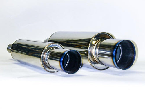 Titanium HKS Muffler (Universal Stainless Hi Power 170mm), 1 Pack, (N) 34005-FK001