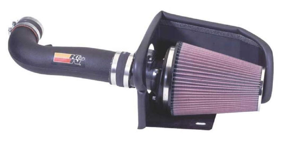 Cold Air Intake System K&N: High-Flow Air-Filter, Increase Performance & Horsepower: Compatible with 1997-2004 FORD F150; 2004 FORD F150 Heritage, 57-2550