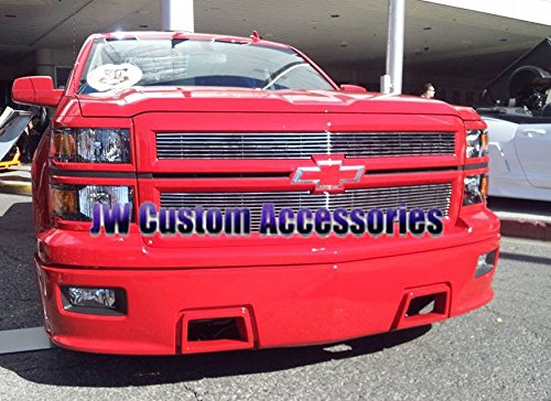 Chevrolet Silverado Street Scene 950-70221 Front Stainless Steel Bumper