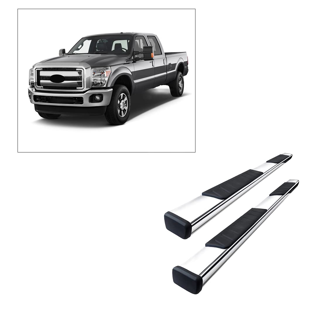 SU-FO0390SS Black Horse Stainless Summit Running Board, 1 Pack