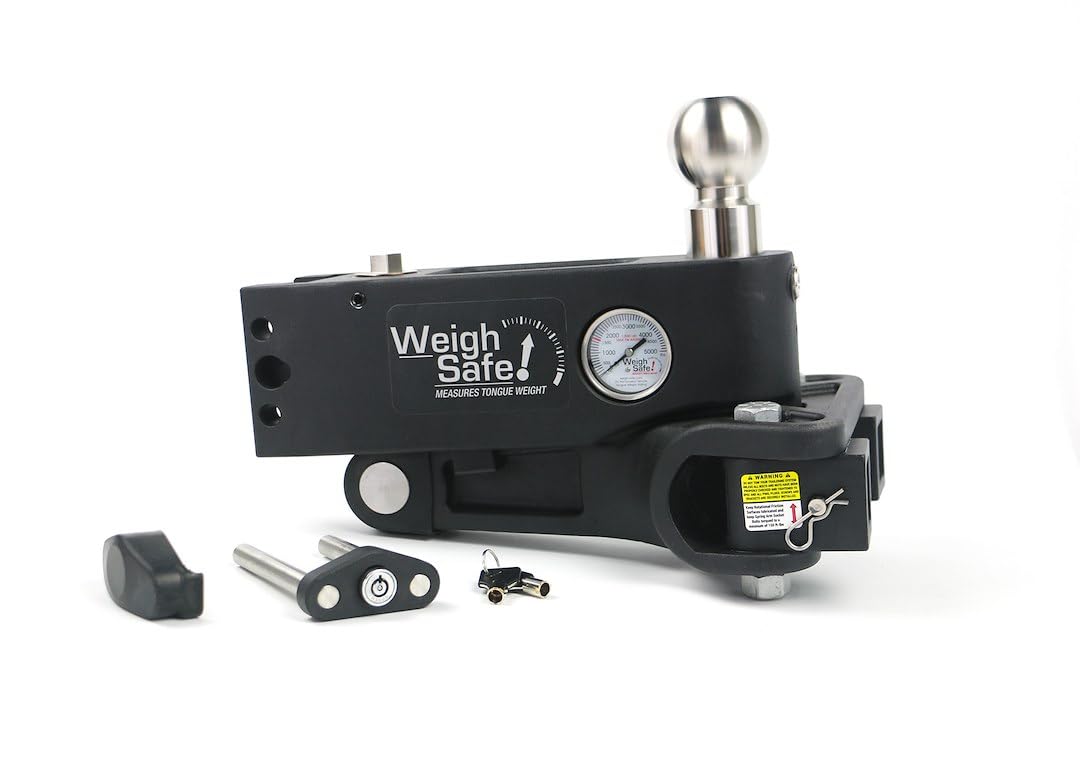 WDSL2FULL Weigh Safe Slider for 2 Inch Shank Drawbar Receiver: 2 Inches Fixed