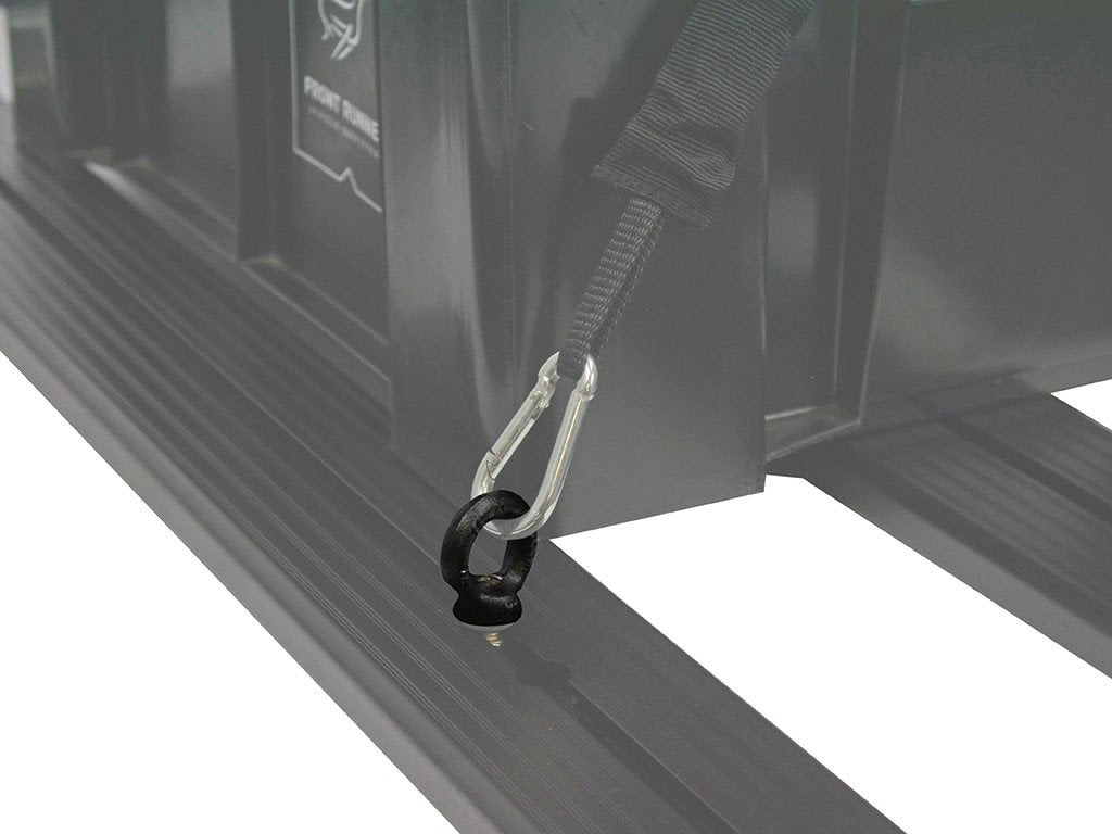 Black Front Runner Tie Down Rings (Eye Nuts)