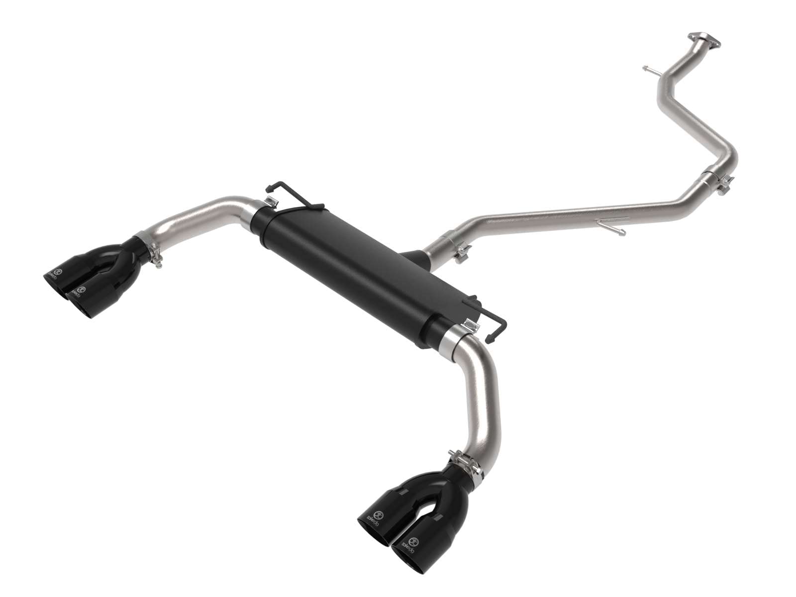 aFe POWER Takeda 49-36054-B 2 IN to 2-1/2 IN 304 Stainless Steel Cat-Back Exhaust System, fits 2019-2021 Lexus UX200 L4-2.0L