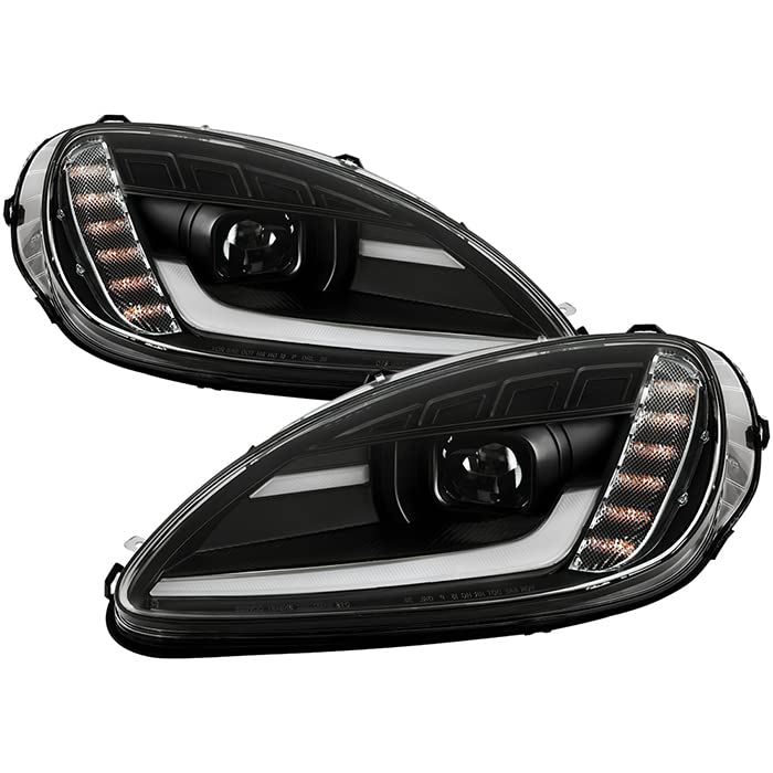 Headlights Spyder Signature (PRO-YD-CCORV05SI-SEQ-BK)