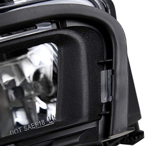 LF-GLF15COEM-DL SPEC-D TUNING Mk7 Foglights- Clear for 15-17 Volkswagen Golf
