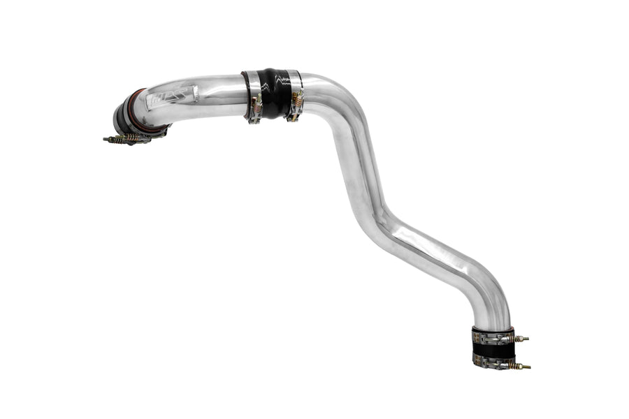 Polished HPS Intercooler Charge Pipe Kit Compatible for 2017-2019 Chevrolet Silverado 2500 HD 3500 HD GMC Sierra 2500 HD 3500 HD 6.6L, 17-146P