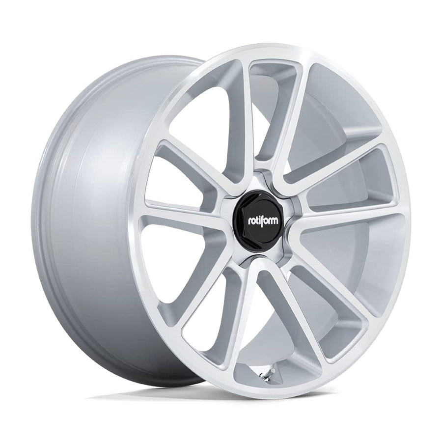 R192 Rotiform 21X10.5 5X112 GL-SLV-MACH-FC 38MM - R192210544+38